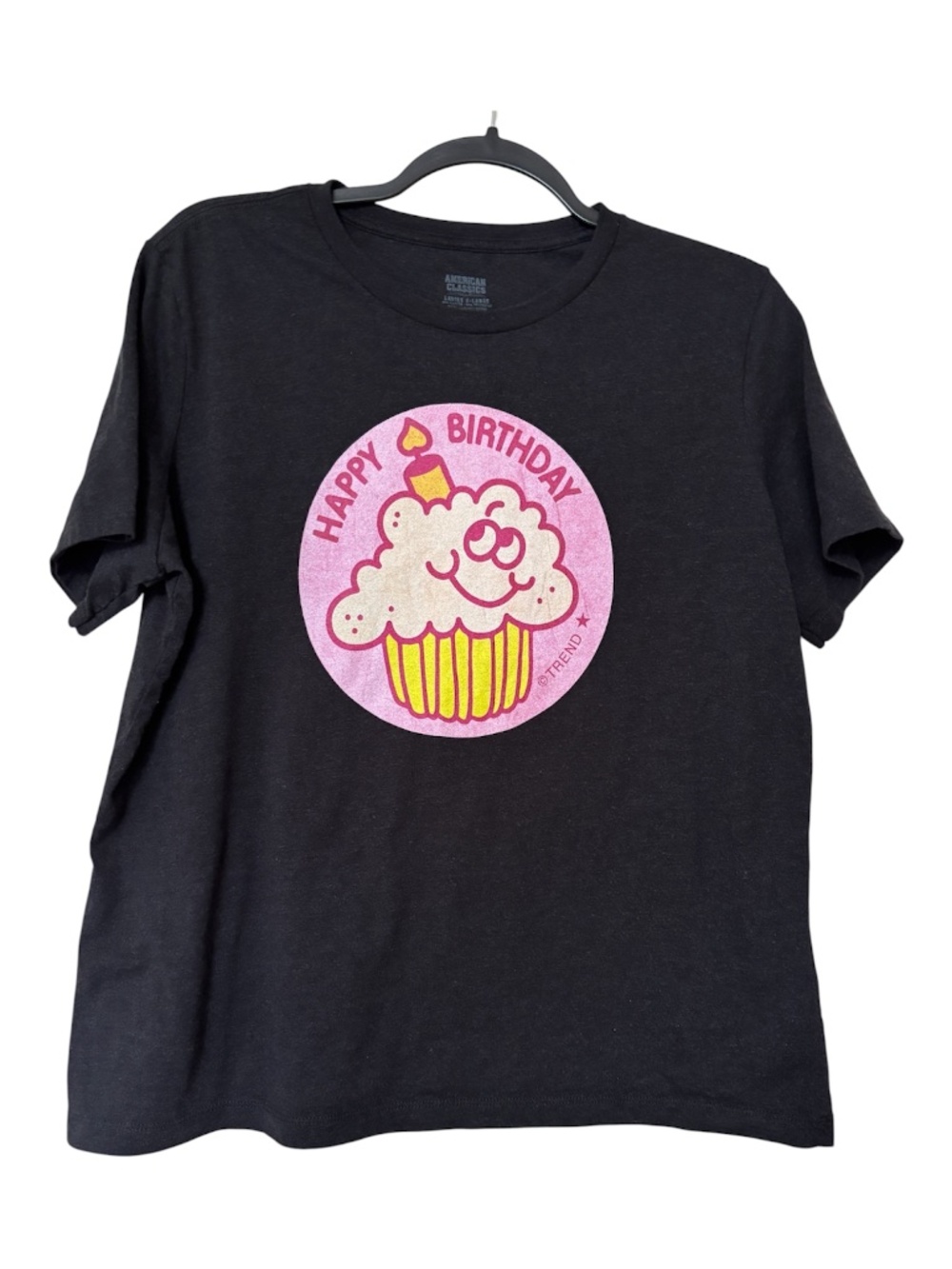 Happy Birthday T-shirt 80s Scratch & Sniff Sticker Trend